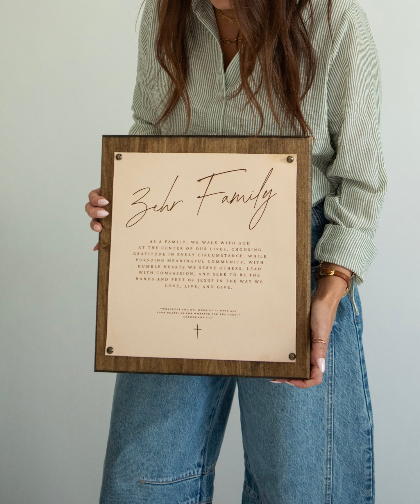 The Heirloom — Custom Family Mission Statement