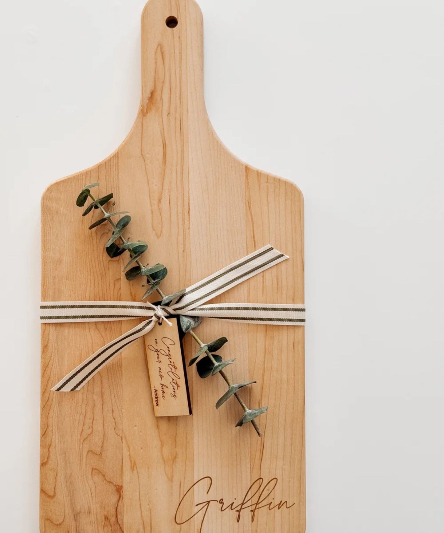 Personalized Engraved Charcuterie Board