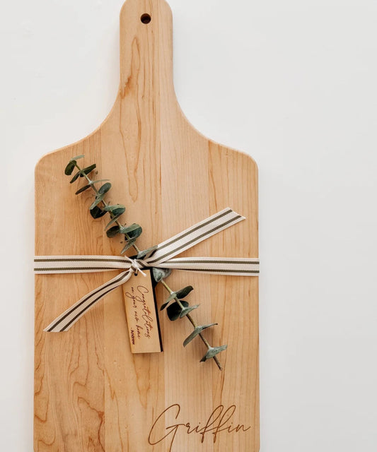 Personalized Engraved Charcuterie Board