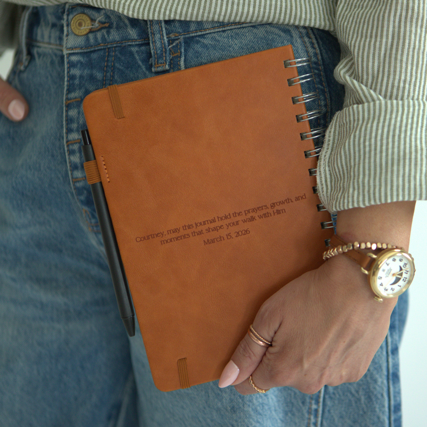 Personalized Engraved Prayer Journal